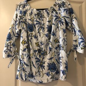 Loft off the shoulder shirt